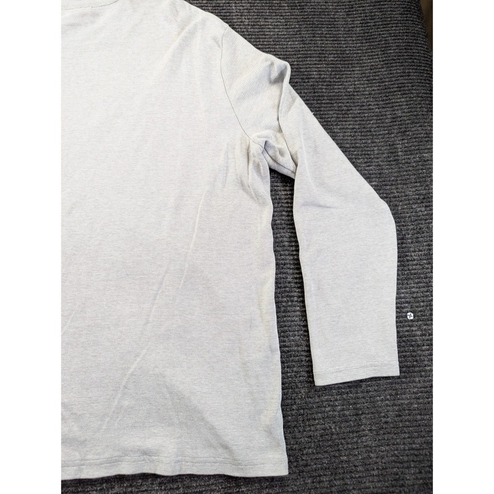 Skechers GoWalk Shirt Mens XL Gray Cotton Embroidered Logo Long Sleeve Crewneck - Picture 11 of 16